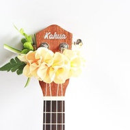 烏克麗麗配件 夏威夷熱帶花 緞帶 雞蛋花 烏克麗麗背帶