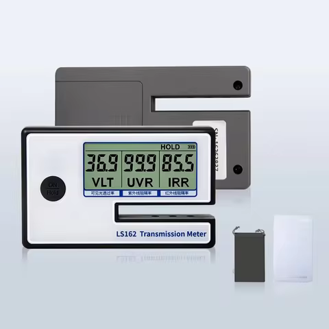 LS162 LS162A Window Tint Meter Solar Film Car Transmission Meter Solar Film Meter VLT UV IR Rejectio