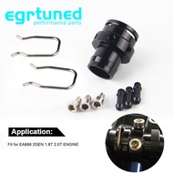 Aluminum auto turbo Boost Gauge tap adaptor for VW GOLF MK6 AUDI A3 4 TT Leon 1.8 2.0TSI EA888 2gen 