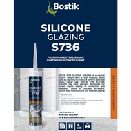 BOSTIK S736 NEUTRAL SILICONE GLAZING SEALANT FOR GLAZING AND FAÇADE APPLICATIONS (320gm/280ml)