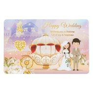 Public Gold Tai Fook Gold Bar 1g (Au 999.9) 24K - Happy Wedding
