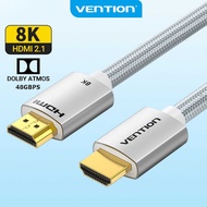 Vention HDMI 2.1 Cable 8K 60Hz 4K 120Hz High Speed 48Gbps HDMI to HDMI Cable for Laptop PS5/4 TV 8K 