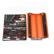 Manila spot 85PCS Socket Wrench Set - Repair/Home Hand Tool Set With Tin Box Storage Box
