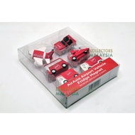AirAsia Airport Vehicles Fridge Magnet Set Brand New Merchandise Aviation Airline Collectors Toys So