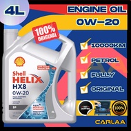 ORIGINAL ENGINE OIL SHELL HELIX【HX8 SP 0W-20】FULLY SYNTHETIC TOYOTA NISSAN PROTON PERODUA