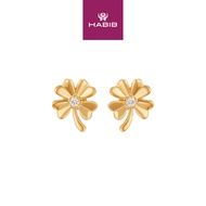 HABIB Diamond Earring in 375/9K Yellow Gold 458480626