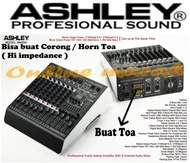 power mixer ashley m8500+ ashley m 8500+ 70v-100v dan 8 ohm
