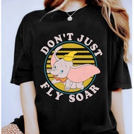 2024 gift shirt Disney Dumbo Don't Just Fly Soar Shirt Unisex XS-3XL 