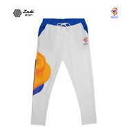 Regular White Blue Jogger Pants – FIBA World Cup 2023 Official merchandise (HFR040201)