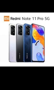小米 Redmi Note 11 Pro 5G 8GB/128GB 台灣公司貨 湖水藍 （邊框、螢幕有小傷）