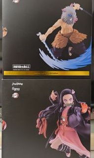 Figma 鬼滅之刃 508-DX 竈門禰豆子＆ 533-DX 嘴平伊之助 共2款