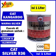 Cat Silver Kangoroo Cat Minyak Besi Metal Kayu Aluminium Tembaga Plastik Pagar Rumah bODY Motor Mobi