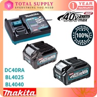 MAKITA 40V BATTERY & CHARGER FOR POWER TOOLS MAKITA LITHIUM ION XGT BATTERY AND CHARGER BL4025 / BL4