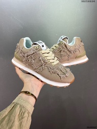 Miu Miu x_New Balance_NB574 Joint Retro Running Shoes Female Denim Cool and Beautiful