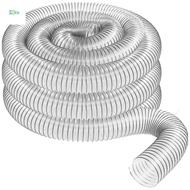 2In OD 50mm Clear PVC Dust Collection Hose for Use with Dust Collectors with 2In Ports. Ideal for Sh