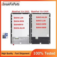For Huawei MatePad 10.4 2020 BAH3 W59 Bah3 W09 AL00 LCD Touch Screen For MatePad 10.4 BAH4-L09 W09 W