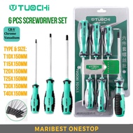 TUOCHI Precision Screwdriver Set Screw Driver Set Magnetic Screwdriver Set Torx Screwdriver Torx Skr