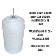 Tabung Pengering Mesin cuci Sanken 2 Tabung Twin tub TW-112GSL 9Kg