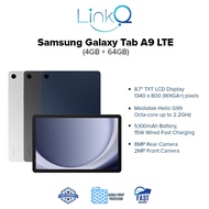 Samsung Galaxy Tab A9 LTE (4GB+64GB) Tablet - Original 1 Year Warranty by Samsung Malaysia