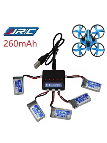 Original JJRC H36 battery 3.7V 260mAh For E010 E011 E012 E013 Drone for Furibee F36 RC Quadcopter Pa