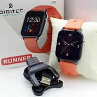 jam tangan digitec runner smart watch original rubber