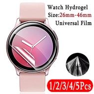 1-5Pcs Hydrogel Film Universal Round Watch Screen Protector Film 26-46mm 29mm 30mm 31mm 32mm 33mm 34