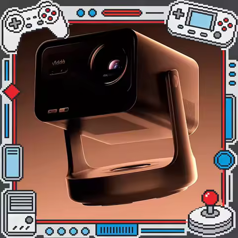 Vidda C3Ultra Projector Tricolor laser 4K 3200cvia 20000：1 Ultra High Dynamic Contrast Projectors In