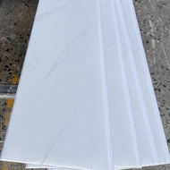 Panel siling plastik PVC, panel siling jalur panjang kalis air, bahan hiasan untuk dapur, balkoni, b