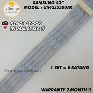 UA43T5500AK SAMSUNG 43" LED TV BACKLIGHT (LAMPU TV) SAMSUNG 43 INCH LED TV BACKLIGHT 43T5500AK UA43T