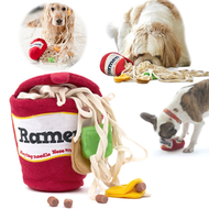 {zzwu} Dog Puzzle Toy Noodle Shape Leaking Food Toy Dog Nosework Training Toy Interactive Enrichment