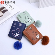 PINLESG Women's Short Wallet - PU Leather, 9 Colors, Compact Credit Card Holder