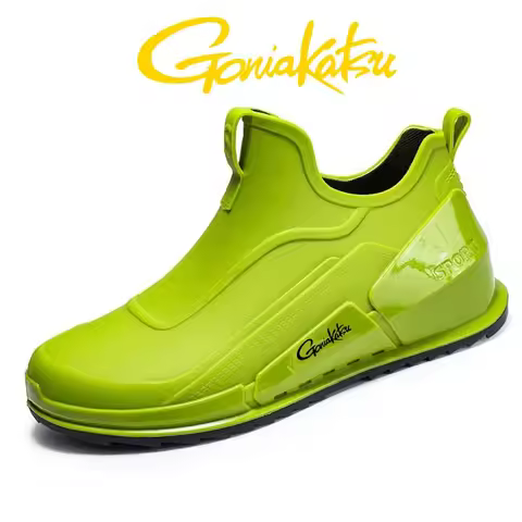 2025 New Outdoor Waterproof Fishing Shoes Hunting Sports Shoes Bicycle Rubber Shoes Anti Slip Lightw