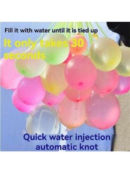 1包快速充水的水氣球,適用於水戰遊戲,每包3串