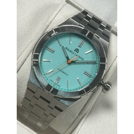 Maurice Lacroix Aikon Limited 150 เรือน (New) Auto 42 mm สีหน้าปัดหน้า Tiffany blue เข็มส้ม Box set สายเหล็ก และ สายยาง