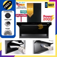 FREE SHIPPING ELBA kitchen hood Cooker cooking Hood Gas Stove Hob recycle Auto Clean 9633 9327