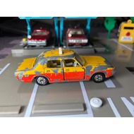 Model Car (Second Hand) Vintage Tomica NEW CROWN Japan TAXI CAB NO.32 Yellow Diecast Toy Made in