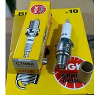 BUSI NGK C7 C7HSA Short Thread Spark Plug NGK C7 C7HSA Short Thread Honda Grand Supra Yamaha Mio Jup