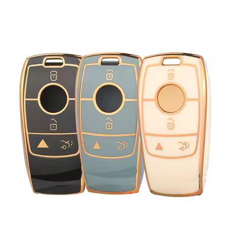 jingyuqin Remote Tpu Car Key Case Cover For Mercedes Benz AMG 2016 2017 E Class W213 E200L E260 E300