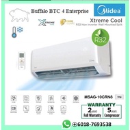 JB Area Aircond Installation Midea GAS R32 Non Inverter MSAG Series Xtreme Cool Air Conditioner