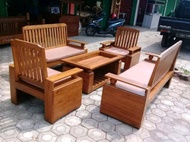 kursi tamu minimalis model jari jari box