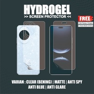 LAYAR Anti-Scratch Hydrogel Huawei Pura 80 Ultra Nova 14 Pro 5G Screen and Back Protector hp
