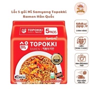 Samyang Topokki Korean Ramen Instant Noodles 5 packs