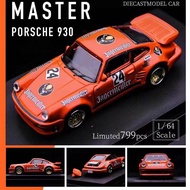 BriScalemicro | Porsche 911 930 Turbo Bayshore Blackbird Diecast Model Car