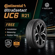Continental UltraContact UC6 SUV 265/40R21 (with installation) Raya Promo