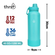 THRST (40oz)tumbler hot and cold aquaflask original thermos stainless steel cup Free coaster