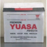 Yuasa 46B24L NS60L Car Battery Ready Stock