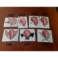 Sticker Apachee pantulan cahaya