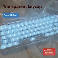Transparent Ice Crystal Keycaps Universal for Mechanical Keyboard 61 Key 87 Key 98 Key 104 Key Set C