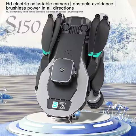 Rc Drone S150 8K Camera Remote Control Quadcopter 6Axis Uav Brushless Drones Aerial Photography Obst