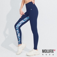 Mollifix Pixel Art Pixel Art Play Color Stitching Movable Plastic Pants (Classic Blue)